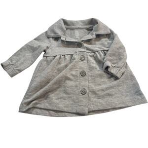 Carter's 3M Baby Girl Grey and Floral Jacket Bundle (2)